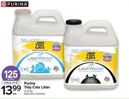 Metro Purina Tidy Cats Litter offer
