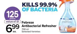 Metro Febreze Antibacterial Refresher offer