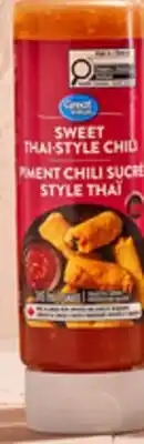 Walmart Great Value sauces or drizzlers offer
