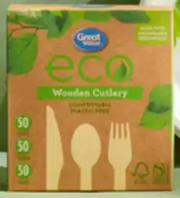 Walmart Great Value Eco wooden cutlery offer