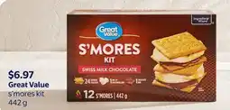 Walmart Great Value S'mores Kit offer