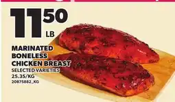 Loblaws MARINATED BONELESS CHICKEN BREAST offer