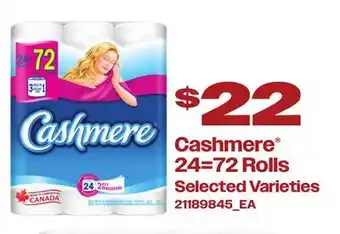 Loblaws CASHMERE, 24=72 ROLLS offer