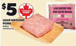 Loblaws LEAN GROUND PORK offer