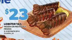 Loblaws LOBSTER TAIL, 2-3 OZ PACK OF 4 offer