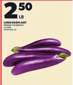 Loblaws LONG EGGPLANT offer