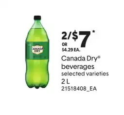 Loblaws CANADA DRY BEVERAGES offer