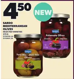 Loblaws SARDO MEDITERRANEAN OLIVES offer