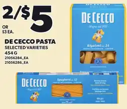 Loblaws DE CECCO PASTA offer