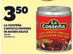 Loblaws LA COSTEÑA CHIPOTLE PEPPERS IN ADOBO SAUCE offer
