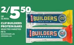 Loblaws CLIF BUILDERS PROTEIN BARS offer