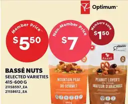 Loblaws BASSÉ NUTS offer
