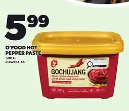Loblaws O'FOOD HOT PEPPER PASTE offer