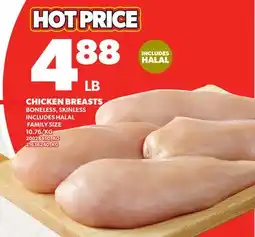 Loblaws CHICKEN BREASTS offer
