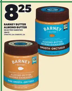 Loblaws BARNEY BUTTER ALMOND BUTTER offer