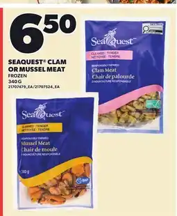 Loblaws SEAQUEST CLAM OR MUSSEL MEAT offer