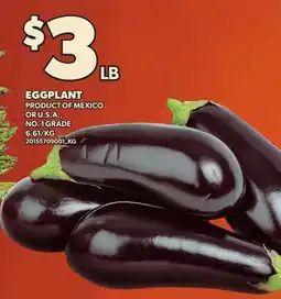 Loblaws EGGPLANT offer