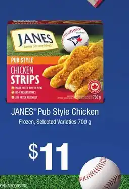 Loblaws JANES PUB STYLE CHICKEN offer
