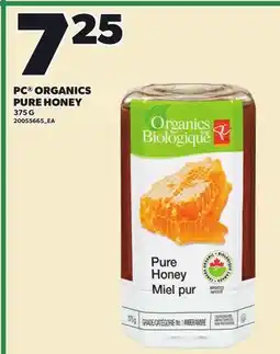 Loblaws PC ORGANICS PURE HONEY offer