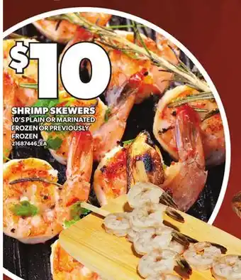Loblaws SHRIMP SKEWERS offer