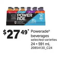 Loblaws POWERADE BEVERAGES, 24 × offer