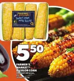 Loblaws FARMER'S MARKET BICOLOR CORN, 4 lb offer