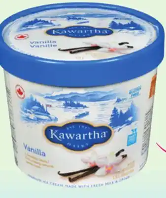 Loblaws KAWARTHA PREMIUM ICE CREAM offer