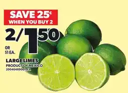 Loblaws LARGE LIMES offer