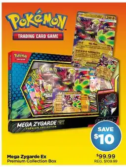 Showcase Pokemon - Mega Zygarde Ex Premium Collection Box offer