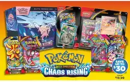 Showcase PoKéMoN MEGA EVOLUTION CHAOS RISING offer