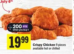 Foodland Crispy Chicken offer