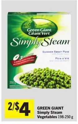 Foodland GREEN GIANT Simply Steam Vegetables offer