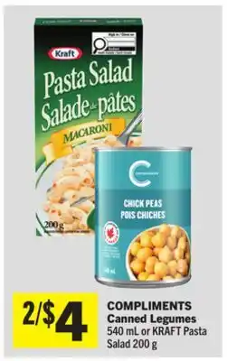 Foodland COMPLIMENTS Canned Legumes offer