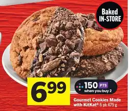 Foodland Gourmet Cookies Made with KitKat offer