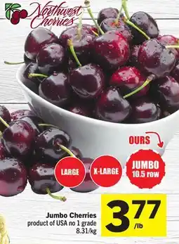 Foodland Jumbo Cherries offer