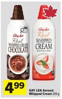 Foodland Aerosol Whipped Cream offer