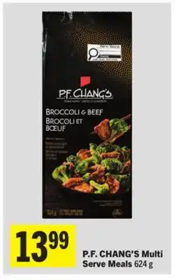 Foodland P. F. CHANG'S Multi Serve Meals offer