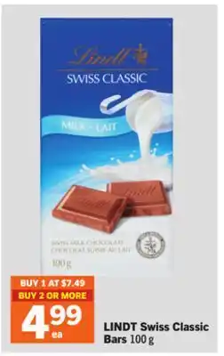 Foodland Swiss Classic Bars offer