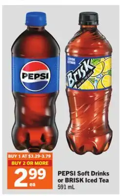 Foodland Soft Drinks or Iced Tea offer