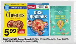Foodland COMPLIMENTS Bagged Cereal offer