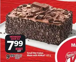 Foodland Small Bar Cakes Made with KitKat offer