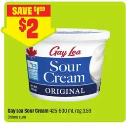 FreshCo Gay Lea Sour Cream offer