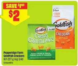 FreshCo Pepperidge Farm Goldfish Crackers offer