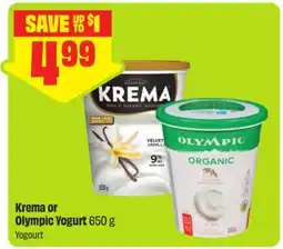FreshCo Krema or Olympic Yogurt offer