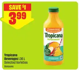 FreshCo Tropicana Beverages 1.36 L Selected Varieties offer