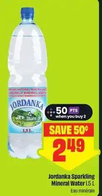FreshCo Jordanka Sparkling Mineral Water offer