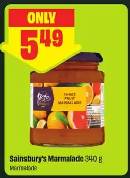 FreshCo Sainsbury's Marmalade offer