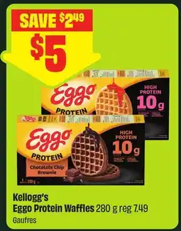 FreshCo Kellogg's Eggo Protein Waffles offer