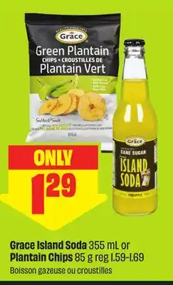 FreshCo Grace Island Soda 355 mL or Plantain Chips 85 g offer