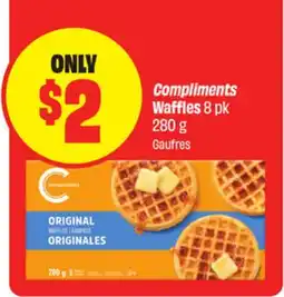 FreshCo Compliments Waffles offer